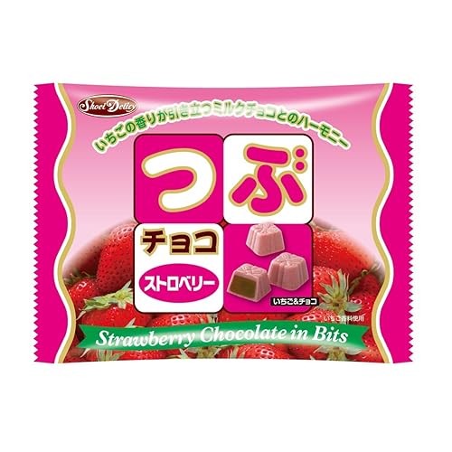 正栄デリシ つぶチョコ ストロベリー