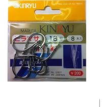 Amazon | 金龍 Hライン ヒラマサ鈎 フック 白 14号 釣り針 | 金龍