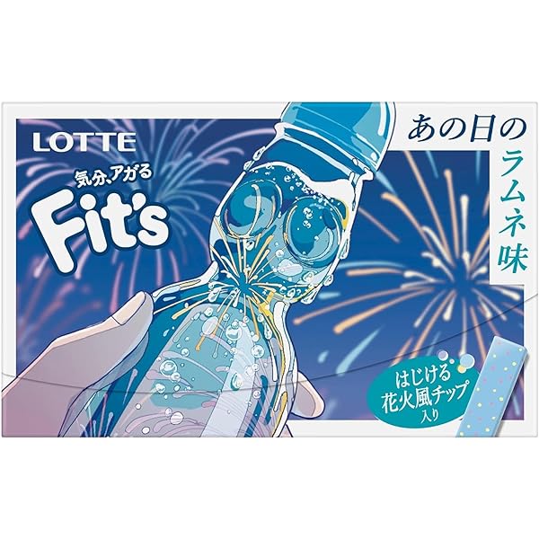 Amazon | ロッテ Fit's あの日のラムネ味 12枚×10個 | ロッテ | ガム 通販