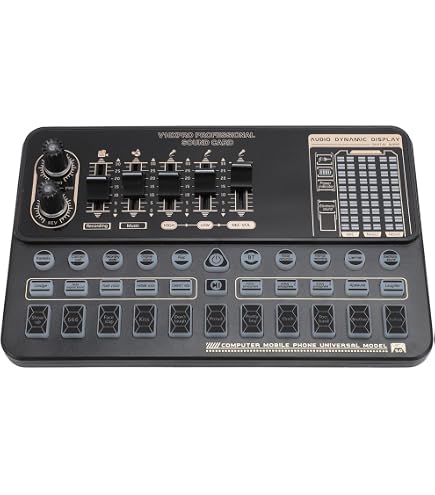 Amazon | I9 ボイスチェンジャー サウンドカードキット マイク