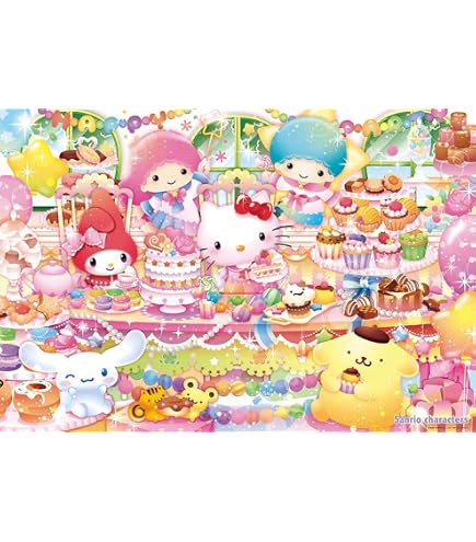 Amazon.co.jp: 1000ピース ジグソーパズル ハローキティのローズ 