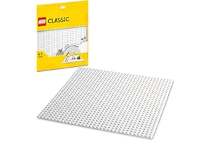 レゴ(LEGO) クラシック 基礎板(ホワイト) おもちゃ 玩具 誕生日 プレゼント ブロック 知育 男の子 女の子 子供 4歳 5歳 6歳 ごっこ遊び おままごと 街づくり 11026