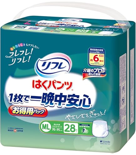 Amazon | はくパンツスリムタイプ(病院施設用) M(20枚入り) イワツキ