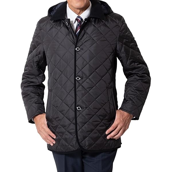 バーバリー キルティングジャケット コート ネイビー アウターウェア キルティングジャケット 2024 | Burberry® 公式サイト