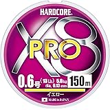 DUEL ( デュエル ) PEライン 釣り糸 HARDCORE X8 PRO 【 ライン 釣りライン 釣具 高強度 高感度 】