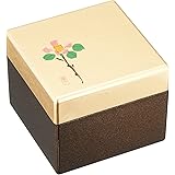 中谷兄弟商会 山中漆器 鏡付ピアスBOX 金箔 花つばき33-3616