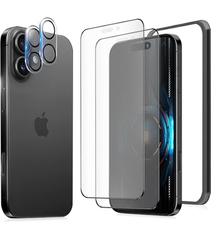 Amazon | Premium Style iPhone 12 Pro Max用 治具付き 液晶保護