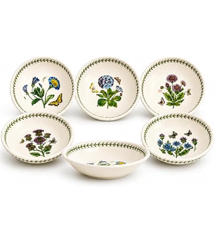 Amazon.co.jp: Portmeirion Botanic Garden Salad Plates, Set of 6
