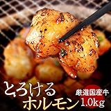 大阪焼肉・ホルモンふたご 厳選牛とろけるホルモン1.0ｋｇ（200ｇ×5パック）メガ盛りセット