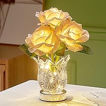 アンティーク クリスタル フラワーライト2