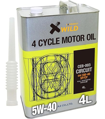 Amazon | AZ (エーゼット) 車用 エンジンオイル 4L 10W-40 SN