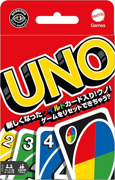 マテルゲーム(Mattel Game) ウノ(UNO) ウノ カードゲーム パーティーゲーム 2~10人用 7歳から B7696 - 1