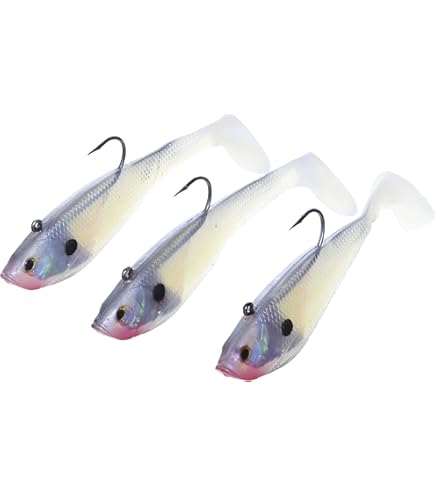 Storm WildEye Swim Shad 03 – Leurre Souple Baby Bass, Taille 3, Parfait Pour La Pêche Aux Carnassiers