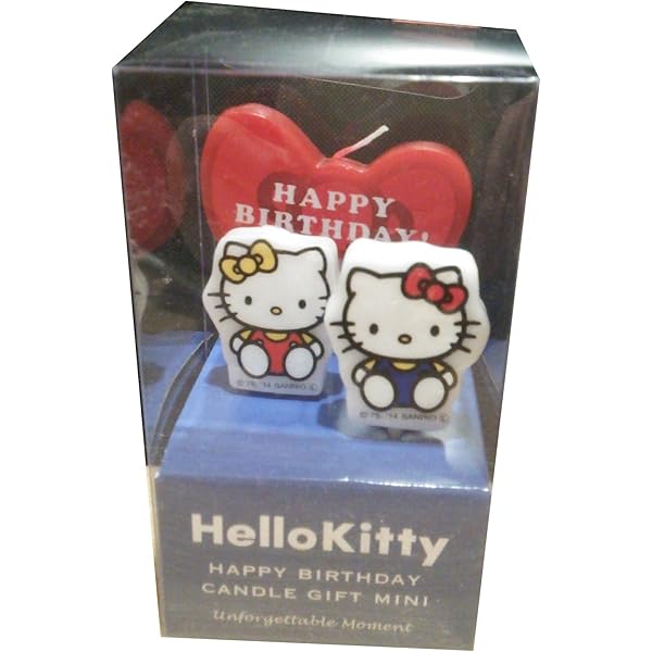 Amazon.co.jp: ハローキティキャンドルギフトミニ 「 ハッピー