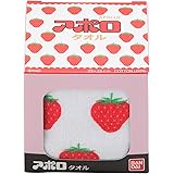 スタイレム瀧定大阪 タオルハンカチ 25cm×25cm meiji 明治 アポロ柄 MJ1005A ホワイト