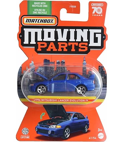 Amazon.co.jp: マッチボックス 1996 三菱 ランサーエボリューションIV