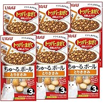 Amazon.co.jp: いなばちゅ～るボールかつお10g×3袋6個セット : ペット用品
