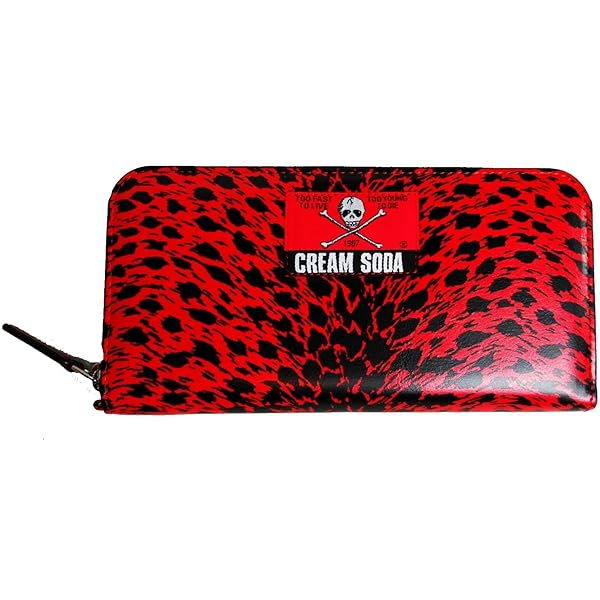 Amazon | [Cream Soda] ヒョウ柄 ドラムバッグ 『RED』 ☆ クリーム