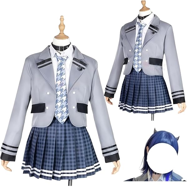 Vtuber ぶいすぽっ！　橘ひなの　制服　新衣装フルセット　コスプレ Amazon.co.jp: GGcosplay ぶいすぽっ！ 橘ひなの 新衣装 制服 コスプレ