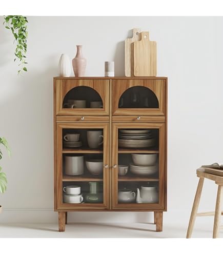 【アンティーク】昭和レトロ サイドボード ガラス戸 飾り棚 古民具 ヴィンテージ Amazon.co.jp: アンティーク昭和レトロ サイドボード ガラス戸 飾り棚