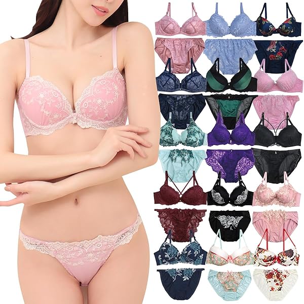 パロン補正下着　セット♡ Amazon | [Artpack] [ディアコロン] 下着 女性 セット 福袋3