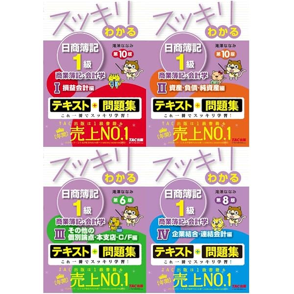 スッキリわかる日商簿記1級 商業簿記・会計学 (1) 損益会計編 第6版