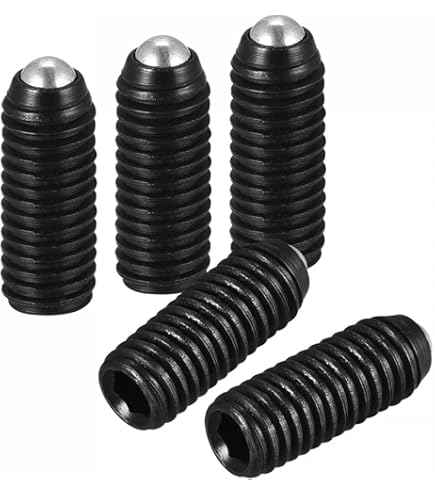 Sourcing Map Ball Point Set Screws, M8 X 12mm 304 Stainless Steel