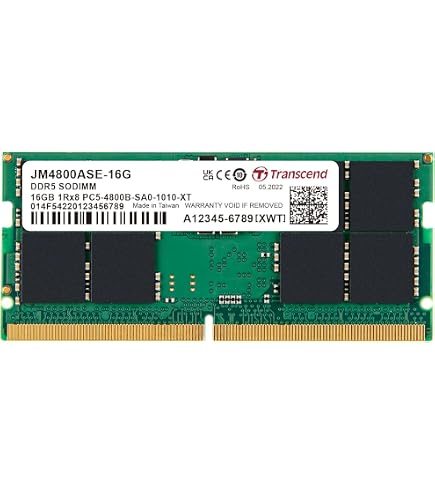Amazon.co.jp: Samsung 16GB (2x8GB) DDR5 4800MHz PC5-38400 CL40 J*L様 Samsung DDR5 SODIMM 8GB 2枚セット メモリ16
