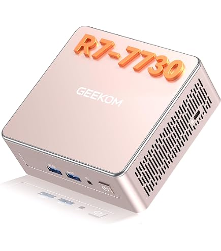Amazon.co.jp: GEEKOM A5 Mini PC (2025) AMD Ryzen 7 5825U, 16GB RAM