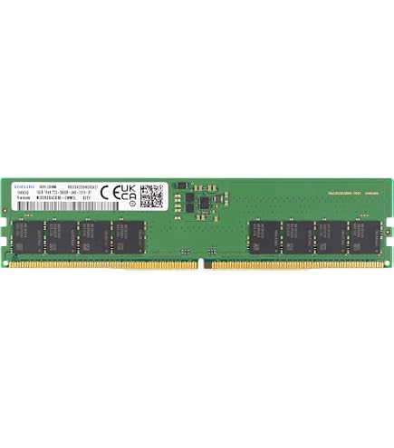 Amazon.co.jp: Samsung 16GB DDR5 5600MHz PC5-44800 CL46 UDIMM 1Rx8