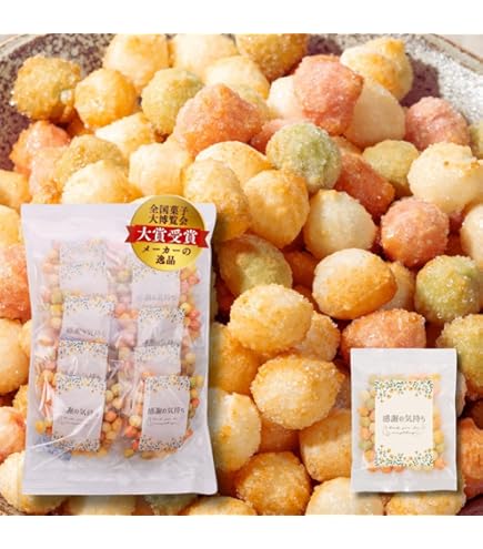 あられ様 ひと口サイズ・七つの風味のおせんべい