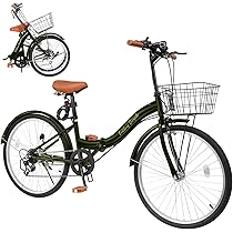 折り畳み自転車　20型　ブラック　20インチ　小径 12月下旬頃入荷、発送》完成品でお届け！ 折りたたみ自転車 20