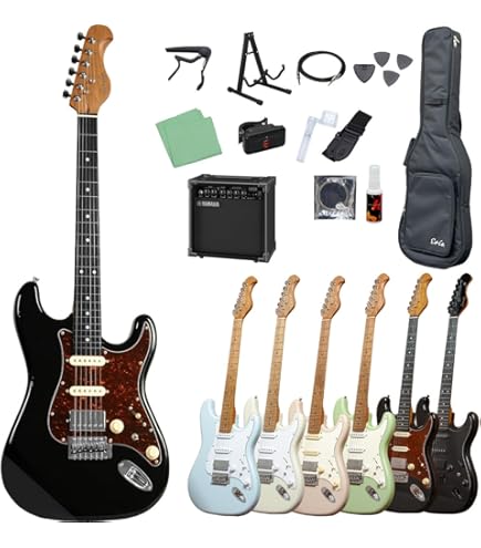 Amazon | LaidBack LST-3HZ/LH GMP エレキギター初心者12点セット