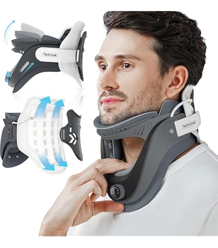ネックブレース、3サイズ通気性ネックブレース頸部カラーネックサポート鎮痛 Amazon.co.jp: Fiegcit ネックブレース、3サイズ通気性ネックブレース