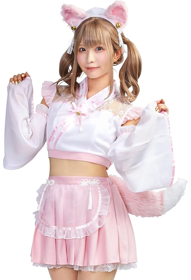 Amazon.co.jp: [Malymoon] コスプレ 巫女 みこ ドール 舞々悪魔 舞々