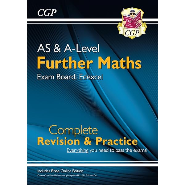 Amazon | A-Level Maths Textbook: Year 1 & 2 (CGP A-Level