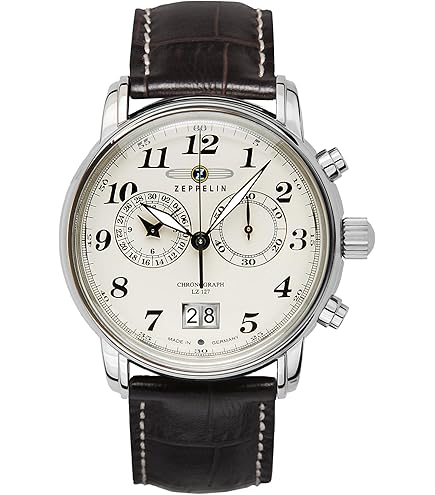 Amazon.co.jp: ZEPPELIN ツェッペリン 100周年記念モデル レザーベルト