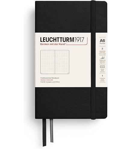 Amazon | ロイヒトトゥルム ノート A6 ドット フォックスレッド 370294