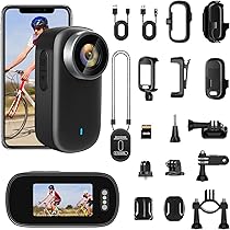 Amazon | CLYZSTU 4Kアクションカメラ ウェアラブルカメラ 64GB