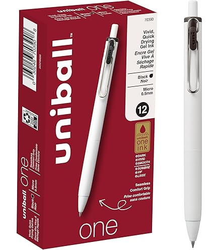 Amazon | uni-ball one F 0.5mm - はっきり書けるゲルペン 3色セット