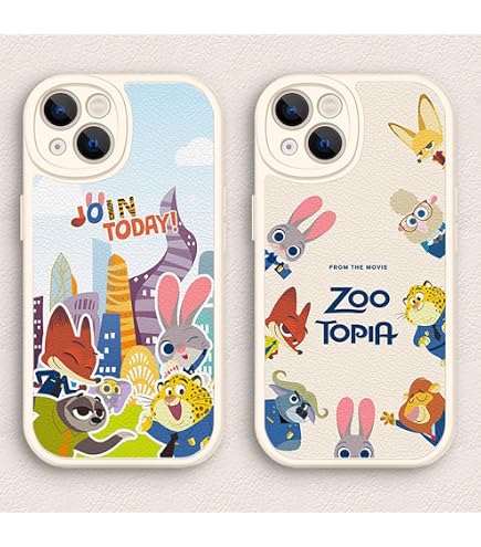 Amazon.co.jp: CASETK iPhone 14用 ケース ズートピア Zootopia Nick