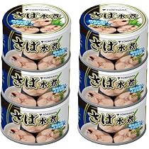 Amazon | トミナガ 国産 さば みそ煮 缶詰 DHA EPA 含有 150g ×6個