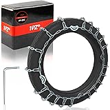 1PZ JP1-2SC 14インチ スノーチェーン 2.75-14 高密度 ハイグリップ ホンダ スーパーカブ110プロ リトルカブ 2輪車 バイク用
