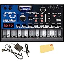 KORG volca nubass アナログシンセサイザー Amazon.com: Korg Volca Nubass Vacuum Tube Synthesizer