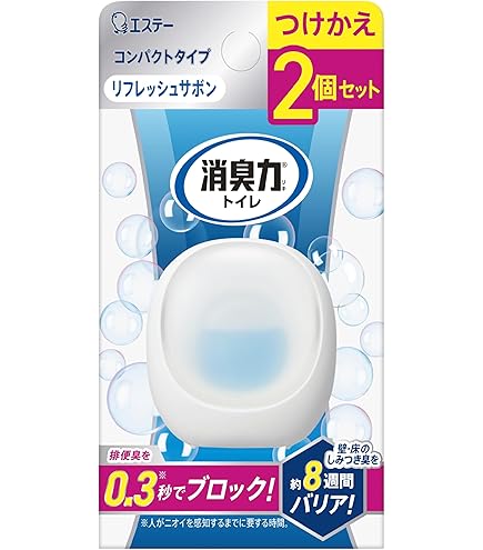 Amazon.co.jp: エステー 消臭力 DEOX つけかえ 2個セット