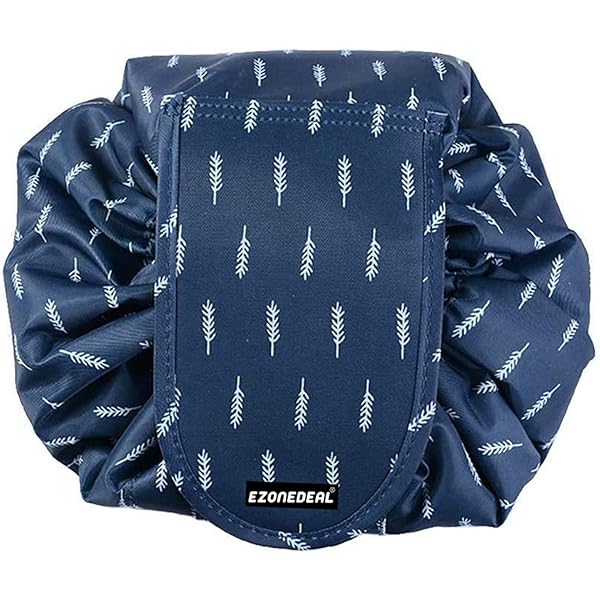 Lazy Makeup Bag Drawstring Cosmetic Bag Magic Travel Pouch Portable Quick Pack Waterproof Organizer Bags For Women 2 Pack Amazon Com Au Beauty