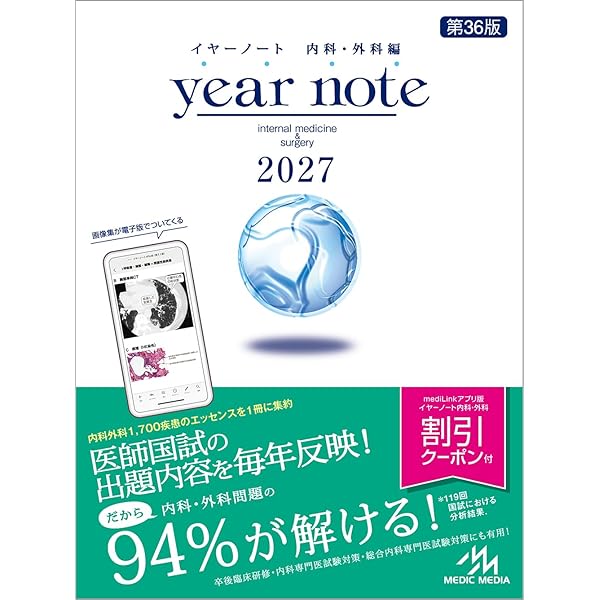 Question bank医師国家試験問題解説 イヤーノート内科・外科編2024 新刊］『イヤーノート マイナー 2026』本日発売！ | INFORMA by
