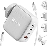 HEYMIX 100W USB C Charger, 100W GaN Fast Charger, 100W PPS PD Wall Charger, 65W/45W USB-C Laptop Charger with 100W USB-C Cabl