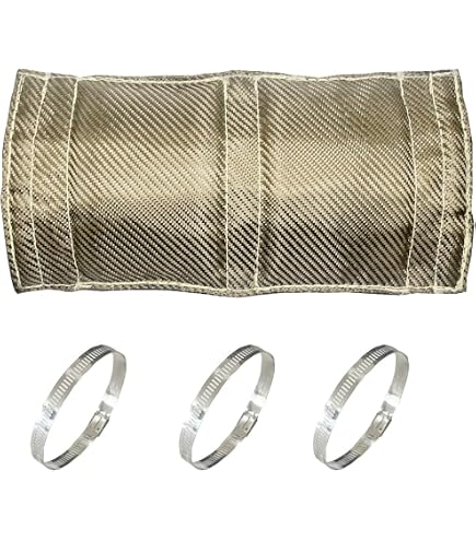 Nastro Isolante Termico Universale Per Auto, Heat Shield 7x24 Pollici, In Fibra Di Vetro Con Alluminio - Foto 2