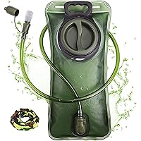 Hydration Bladder, 2L-3L Water Bladder for Hiking Backpack Leak Proof Water Reservoir Storage Bag, BPA-Free Water Pouch Hydra